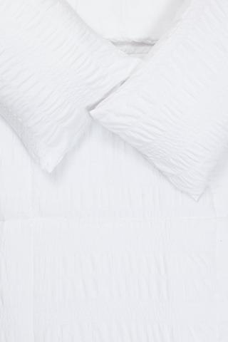 Soft Touch Seersucker Stripe Comforter Set