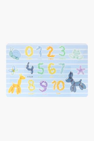 Pvc Balloon Numbers Placemat