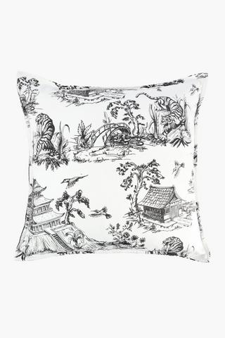 Printed Nepal Scatter Cushion, 60x60cm