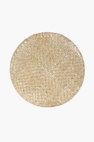 Straw Weave Round Placemat
