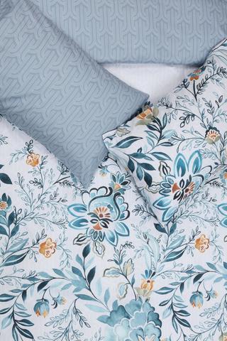 Soft Touch Savona Floral Reversible Duvet Cover Set