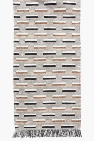 Chenille Stripe Table Runner
