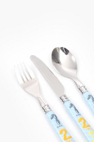 3 Piece Balloon Cutlery Set