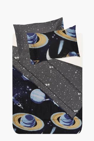 Soft Touch Alexandra Space Reversible Comforter Set