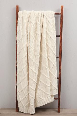 Premium Knitted Throw, 230x250cm