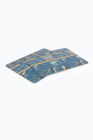 Colab Ayanda Khanyile 2 Pack Cork Placemats