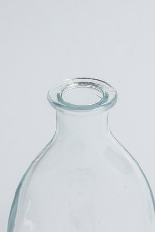 Glass Flute Vase, 4x14cm