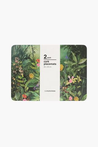 2  Pack Marajo Cork Placemats
