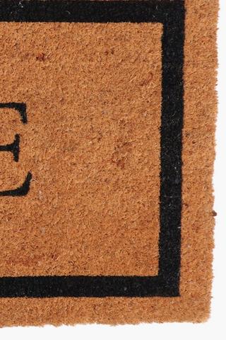 Coir Welcome Door Mat Large, 40x120cm