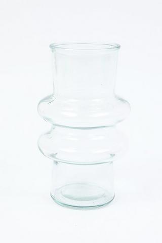 Bubble Glass Vase, 11.5x20cm