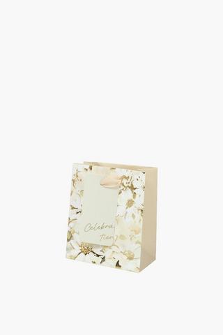 Saint Lawrence Foil Gift Bag Extra Small