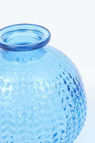 Ribbed Bud Vase, 8.5x8.5cm