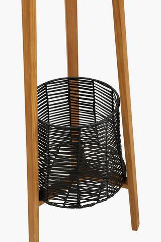 Wooden Coat Stand, 45x171cm
