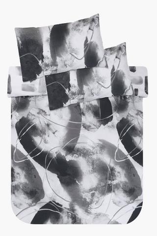 Polycotton Siberut Abstract Duver Cover Set
