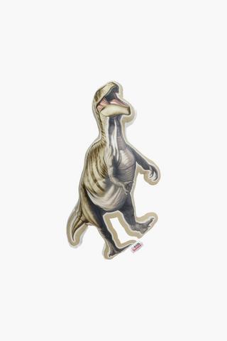 Shaped Dino Cushion, 30x50cm