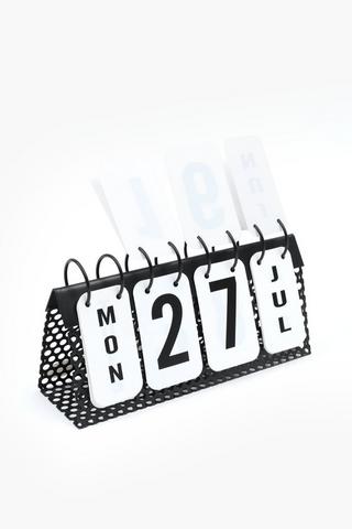 Flip Frame Desk Calendar, 27x15cm