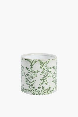 Delft Comore Ceramic Planter, 16cm