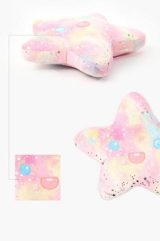 Printed Star Shaped Cushion