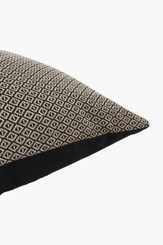 Mia Jacquard Geometric Scatter Cushion, 60x60cm