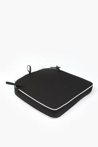 Piped Chairpad, 40x40cm