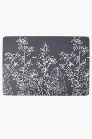 Paradise Botanic Kitchen Mat, 40x60cm
