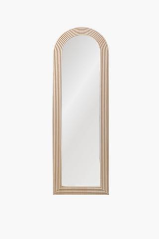 Arch Engraved Standing Mirror, 50x160cm