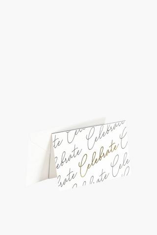 Comore Foil Mini Card