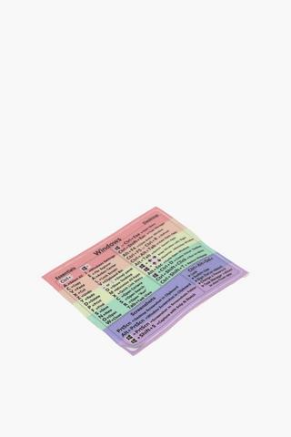 Microsoft Shortcut Keys 2 Pack Stickers