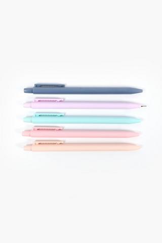 5 Pack Led Clutch Pen Set