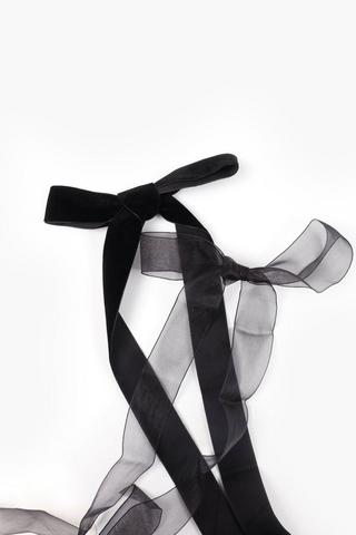 Sheer Velvet Ribbon Set