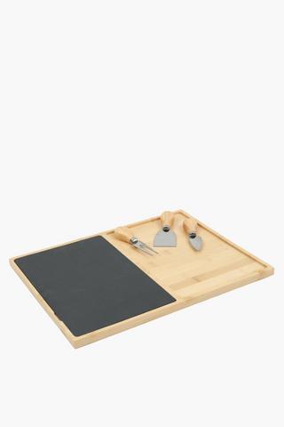 4 Piece Cheese Board Set
