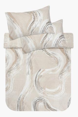Polycotton Adelaide Reversible Duvet Cover Set