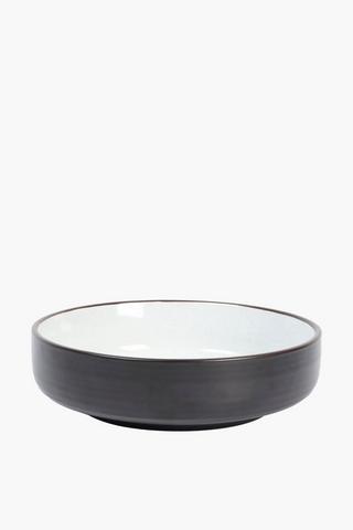 Willow Rim Ceramic Soup Bowl