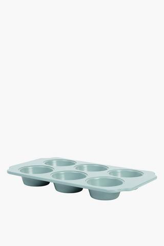 Lewis 6 Cup Metal Muffin Pan