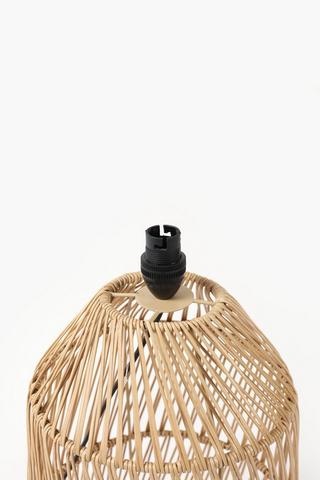 Woven Wicklow Lamp Base, B22