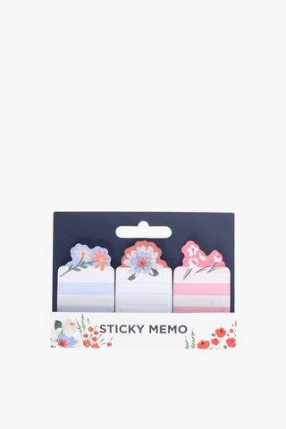 Floral Sticky Memo