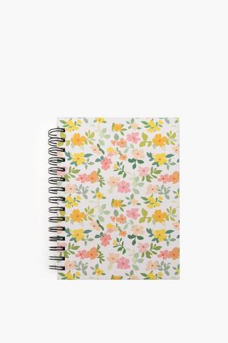 Magdelena Floral A5 Spiral Notebook