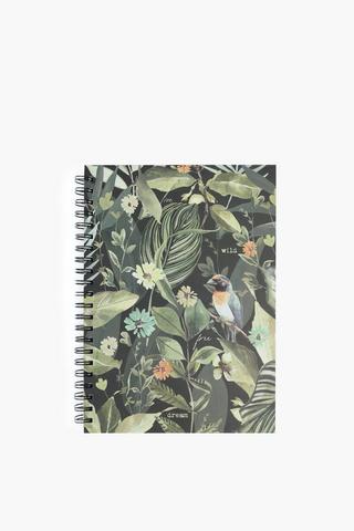 Java Botanic A4 Spiral Note Book
