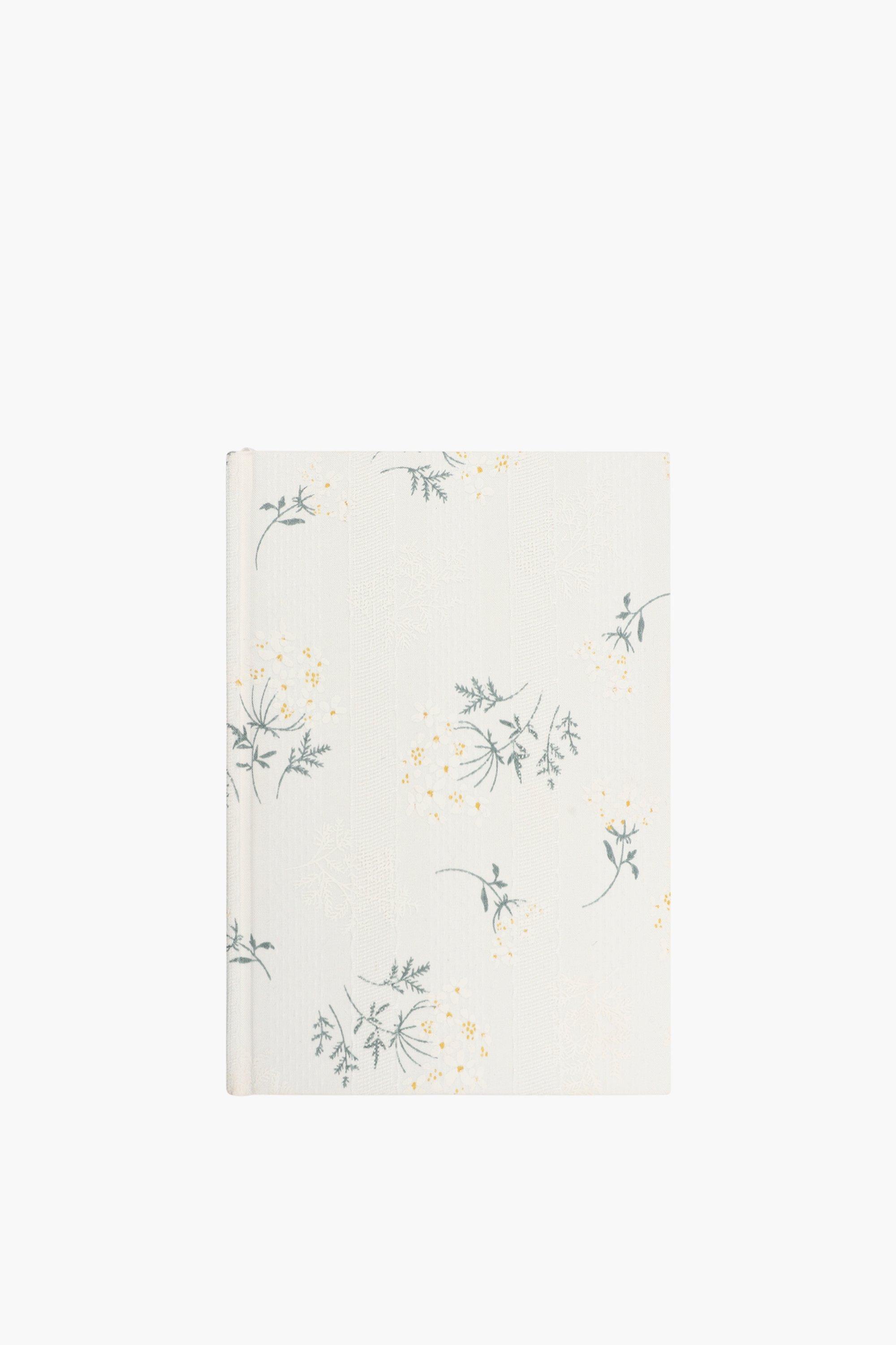 Botanic Textured A5 Floral Notebook