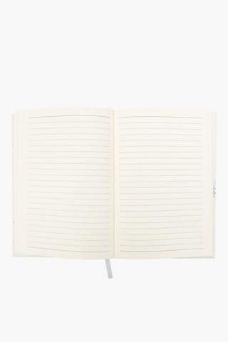Botanic Textured A5 Floral Notebook