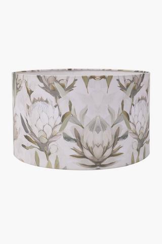 Floral Printed Drum Lampshade, 43x50cm
