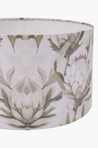 Floral Printed Drum Lampshade, 43x50cm