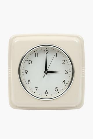 Retro Wall Clock, 28x28cm
