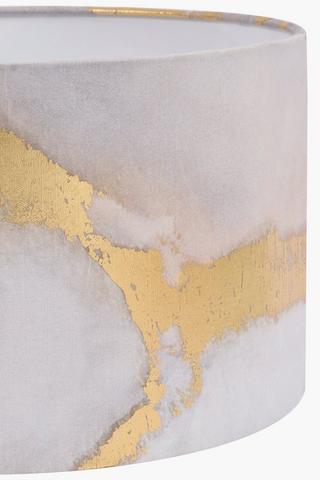 Printed Flinders Drum Lamp Shade, 43x50cm