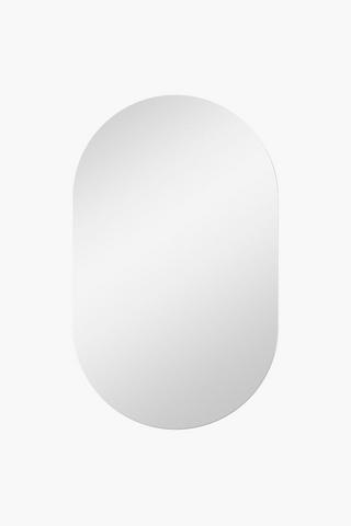 Pill Shaped Mirror, 60x100cm