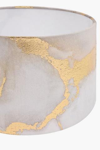 Printed Flinders Drum Lamp Shade, 31x20cm