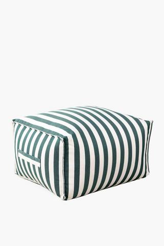 Stripe Bean Ottoman