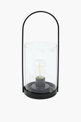 Metal Cylinder Lampset, 11x27cm