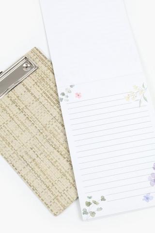 Clipboard Notepad Set