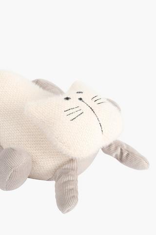 Stretching Cat Doorstop